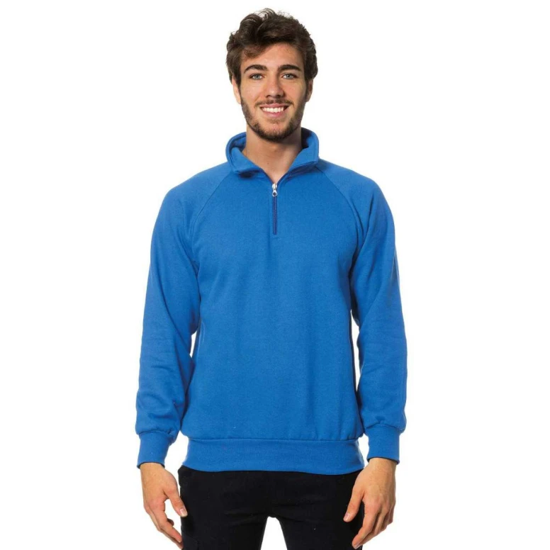 Arbeits-Sweatshirts mit kurzem Reißverschluss Logica ITA503/12-L