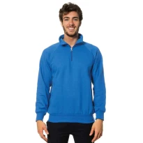 Arbeits-Sweatshirts mit kurzem Reißverschluss Logica ITA503/12-L
