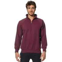 Arbeits-Sweatshirts mit kurzem Reißverschluss Logica ITA503/12-L
