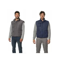 Gefütterte Arbeitsweste aus Mikrofaser mit Mehrtaschen-Design Logica SANMARTINO1-L