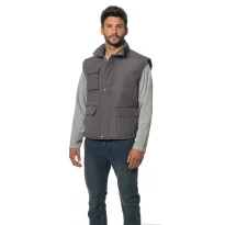 Gefütterte Arbeitsweste aus Mikrofaser mit Mehrtaschen-Design Logica SANMARTINO1-L 2