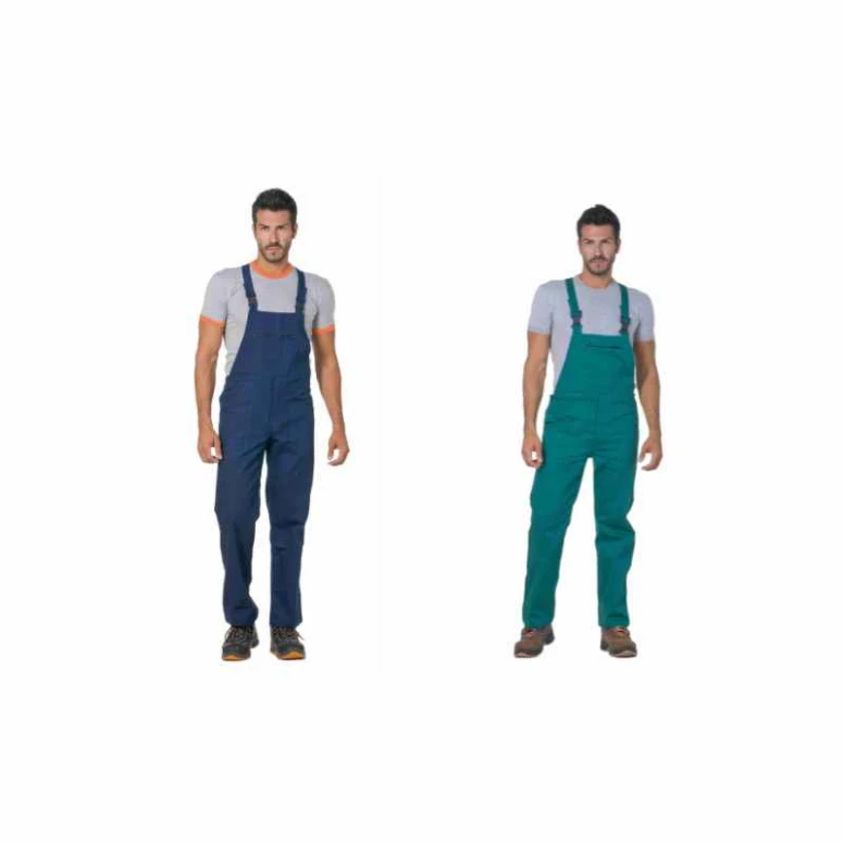 Multitaschen Arbeitsoverall 100 % Baumwolle Logica 9035BLU-L