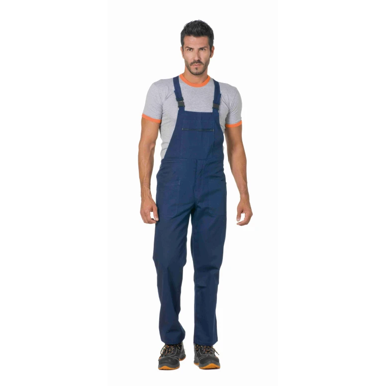 Multitaschen Arbeitsoverall 100 % Baumwolle Logica 9035BLU-L