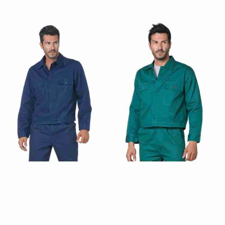 Arbeitsjacke 100 % Baumwolle Logica 9045BLU-L