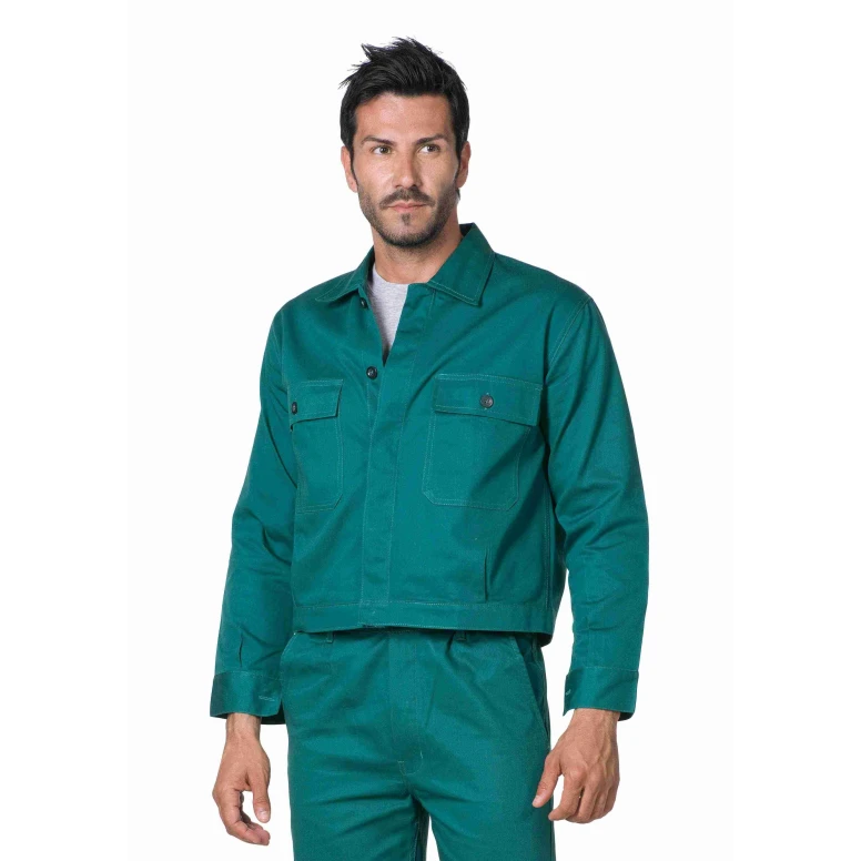 Arbeitsjacke 100 % Baumwolle Logica 9045BLU-L