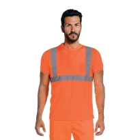 Arbeit T-Shirt mit hoher Sichtbarkeit Logica GIROHV-L