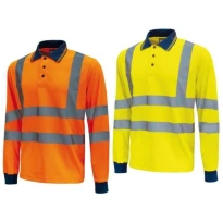 3 Stück - Arbeits-Polo Hochsichtbarkeit U-Power Shine HL199YF