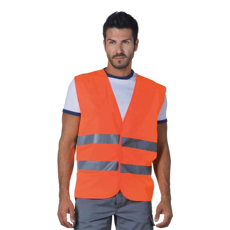 Sommerarbeitsweste mit hoher Sichtbarkeit Logica HV014AR/2