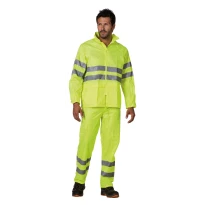 Arbeitsanzug mit hoher Sichtbarkeit und wasserdicht Logica NORAINHV/G-L