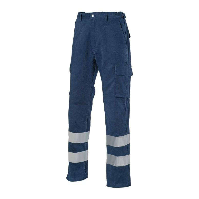 Arbeitshose 100 % Baumwolle Hohe Sichtbarkeit Mehrtaschen Logica 8030K4AID-L