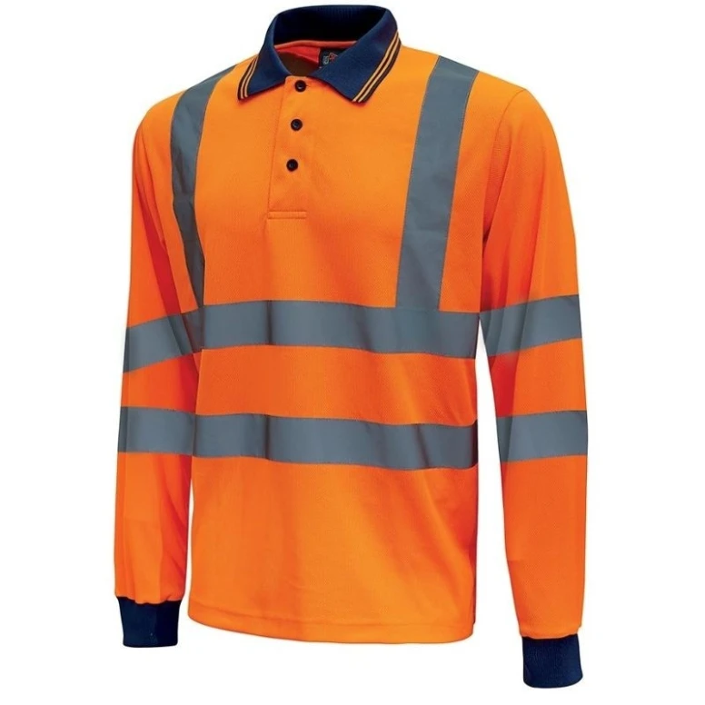 3 Stück - Arbeits-Polo Hochsichtbarkeit U-Power Shine HL199YF