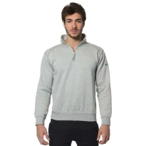 Arbeits-Sweatshirts mit kurzem Reißverschluss Logica AMBRA1-L 2