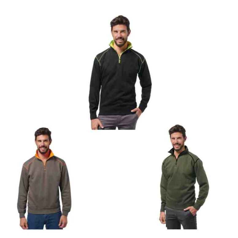 Arbeitsjacke mit kurzer Zip Logica LUXOR/4-L