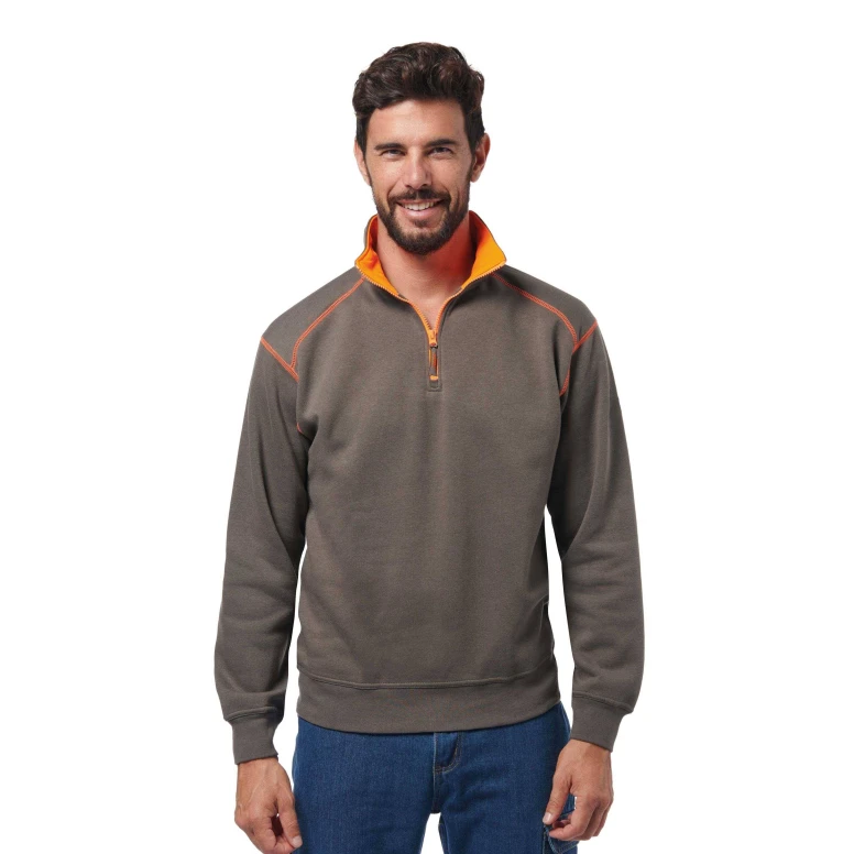 Arbeitsjacke mit kurzer Zip Logica LUXOR/4-L