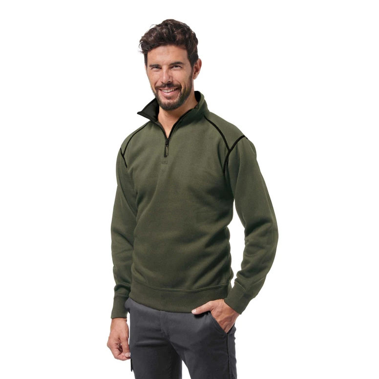 Arbeitsjacke mit kurzer Zip Logica LUXOR/4-L