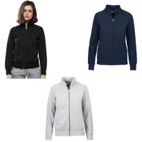 Arbeits-Sweatshirts für Damen mit langem Reißverschluss Logica ITA707/12-L