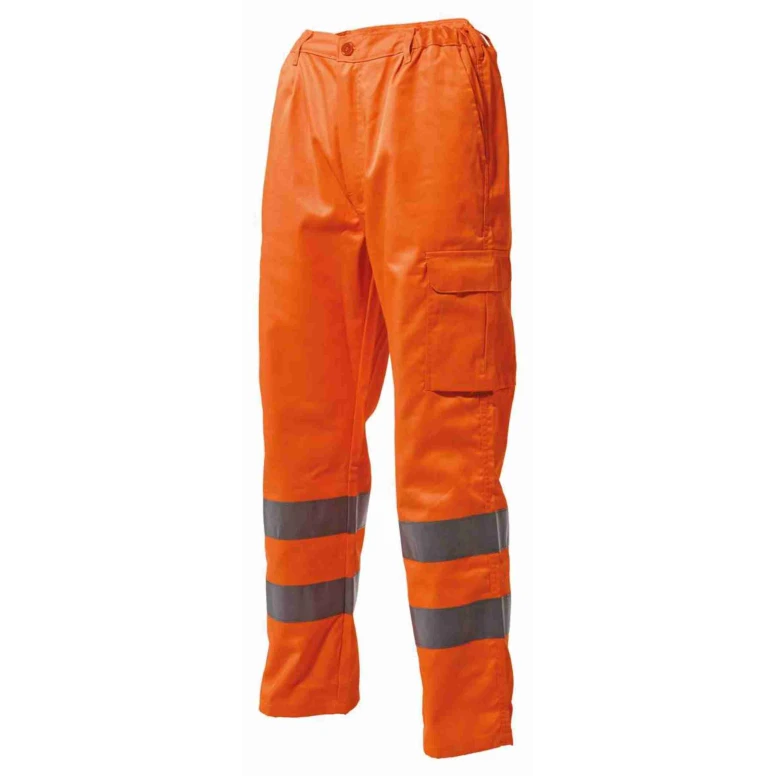 Sicherheitshose mit Multitaschen und hoher Sichtbarkeit Logica 830HVT-44