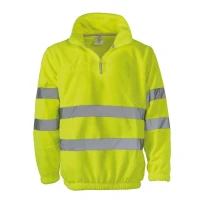 Pyle Arbeitsshirt mit kurzem Reißverschluss Hohe Sichtbarkeit Logica PYLE/HVG-L