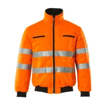Arbeitsjacke mit hoher Sichtbarkeit und vielen Taschen Mascot Alaska 00516-660-14