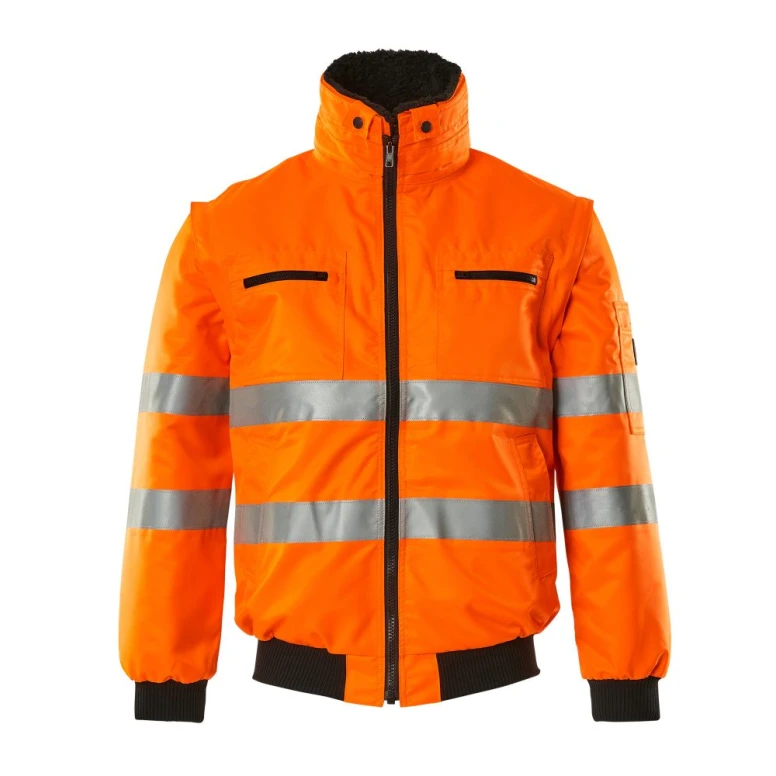 Arbeitsjacke mit hoher Sichtbarkeit und vielen Taschen Mascot Kaprun 00535-880-14