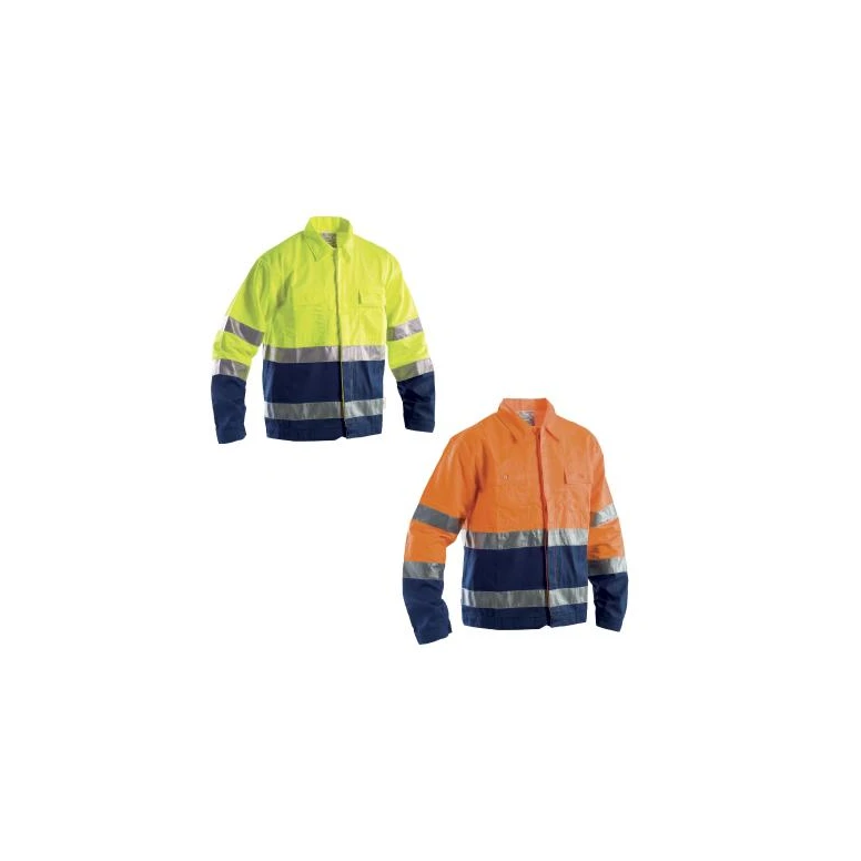 Arbeitsjacke mit hoher Sichtbarkeit Multi-Pocket P&P Loyal AVB05 204