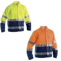 Arbeitsjacke mit hoher Sichtbarkeit Multi-Pocket P&P Loyal AVB05 204