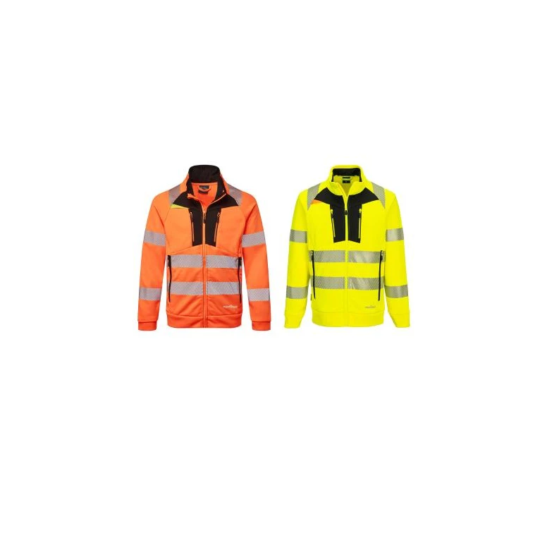 Arbeits-Sweatshirt DX4 Hohe Sichtbarkeit mit Reißverschluss Portwest DX477