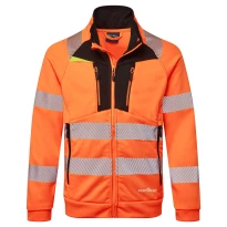 Arbeits-Sweatshirt DX4 Hohe Sichtbarkeit mit Reißverschluss Portwest DX477 2