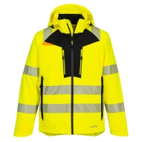Multitaschen-Arbeitsjacke mit hoher Sichtbarkeit und Wasserdichtigkeit Portwest DX462