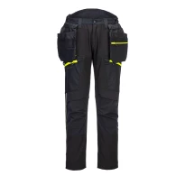 Holster Softshell-Arbeitshosen Portwest DX4 Multitasche Stretch DX450