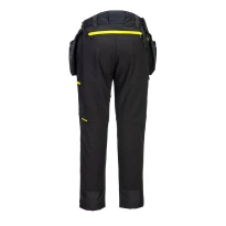 Holster Softshell-Arbeitshosen Portwest DX4 Multitasche Stretch DX450