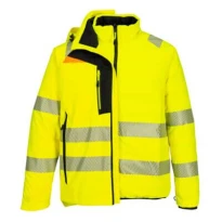 Sichtbare Wasserfeste 4-in-1-Arbeitsjacke Portwest DX466 2