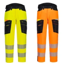 Arbeitshosen für hohe Sichtbarkeit Portwest Holster DX4 Stretch DX453