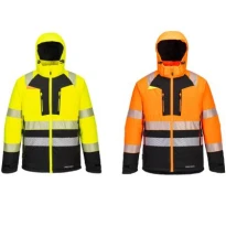 Winter-Arbeitsjacke mit hoher Sichtbarkeit und wasserdicht Portwest DX430