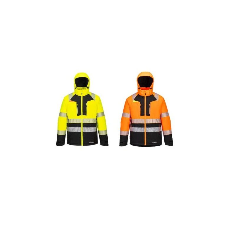 Winter-Arbeitsjacke mit hoher Sichtbarkeit und wasserdicht Portwest DX430