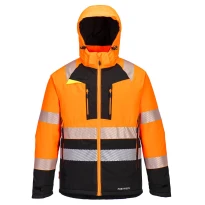 Winter-Arbeitsjacke mit hoher Sichtbarkeit und wasserdicht Portwest DX430