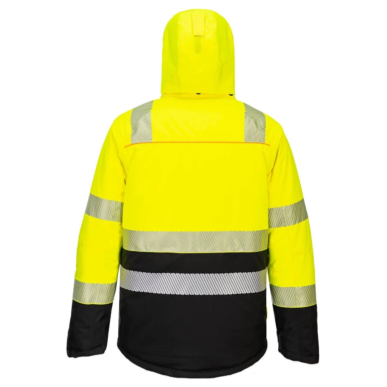 Winter-Arbeitsjacke mit hoher Sichtbarkeit und wasserdicht Portwest DX430