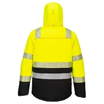 Winter-Arbeitsjacke mit hoher Sichtbarkeit und wasserdicht Portwest DX430