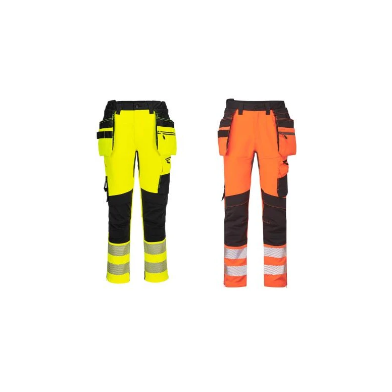 Arbeitsbundhose für hohe Sichtbarkeit Craft Portwest Holster DX4 Stretch DX454