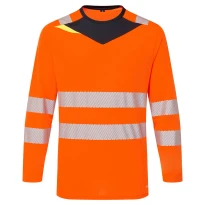 Langarm-Arbeitsshirt mit hoher Sichtbarkeit Portwest DX416 2