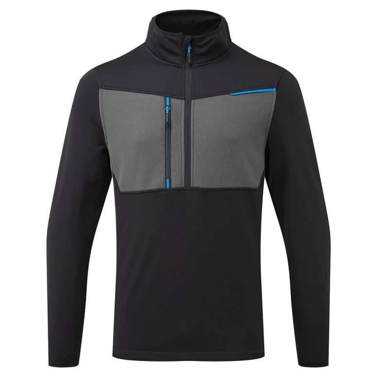 Arbeitsjacke WX3 mit halbem Reißverschluss Portwest T755