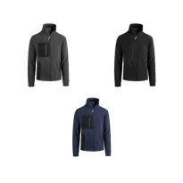 Arbeits-Fleecejacke mit Mehreren Taschen und Vollreißverschluss Sottozero Anvers 7950