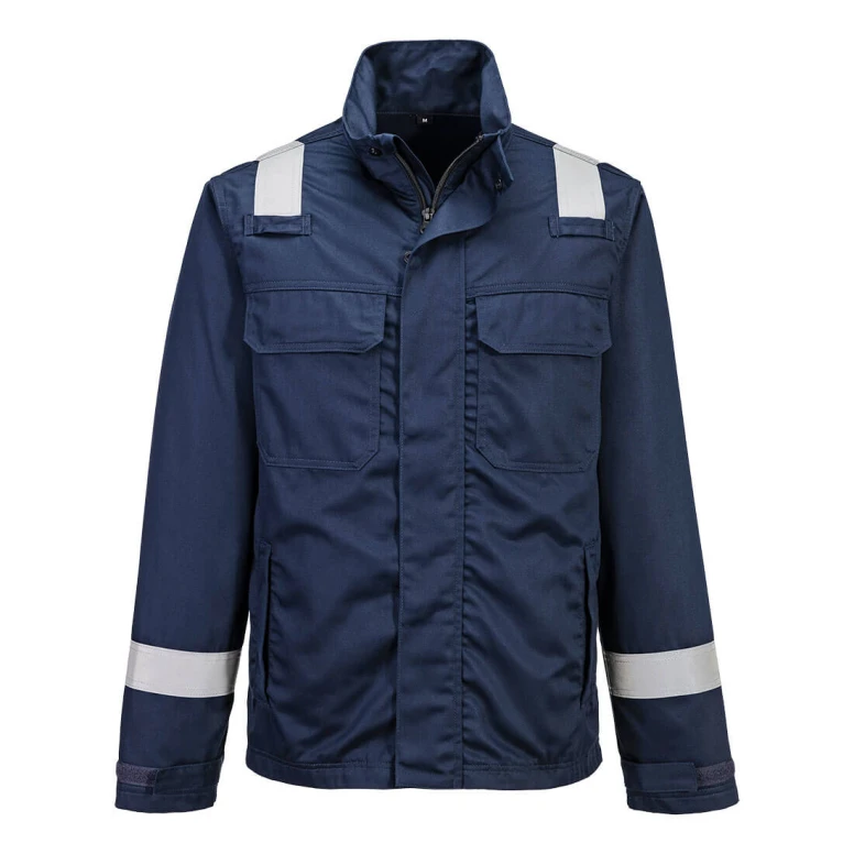 Mehrtaschen-Arbeitsjacke Multi-Norm Flammschutz Metalfree Portwest FR609