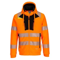 Arbeitssweatshirt mit Kapuze und hoher Sichtbarkeit mehrtaschig Portwest DX484 2
