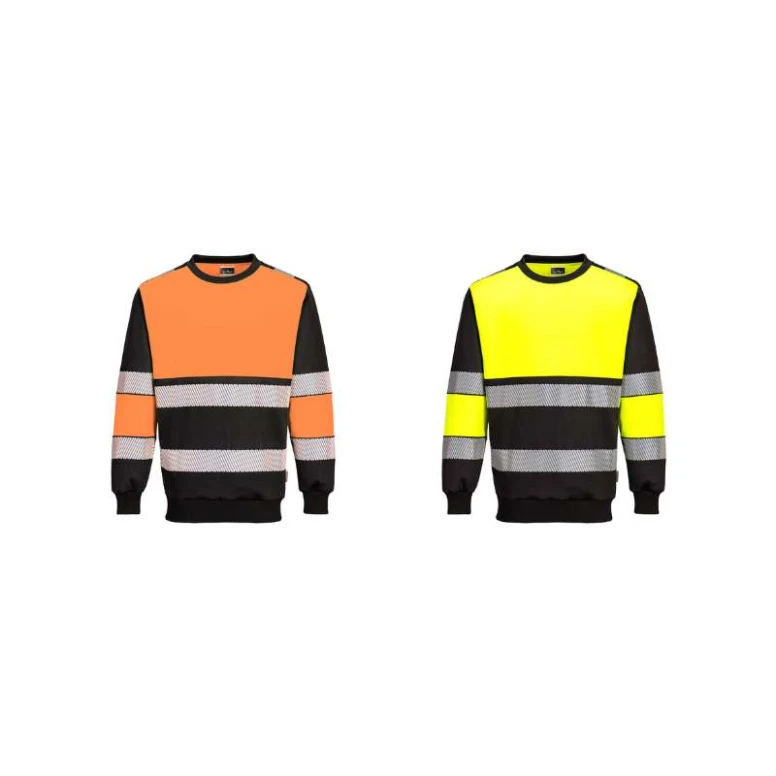 Arbeitssweatshirt mit hoher Sichtbarkeit Portwest PW376