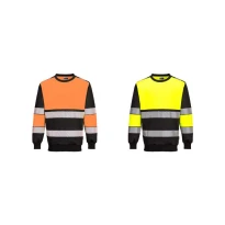 Arbeitssweatshirt mit hoher Sichtbarkeit Portwest PW376