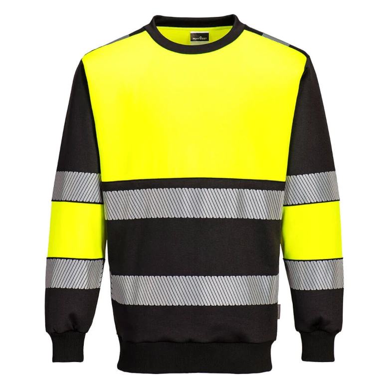 Arbeitssweatshirt mit hoher Sichtbarkeit Portwest PW376