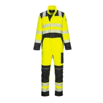 Arbeitsoverall mit hoher Sichtbarkeit mehrere Taschen Portwest FR507