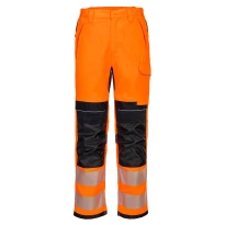 Arbeitsbundhose mit hoher Sichtbarkeit Mehrtaschen Portwest FR414