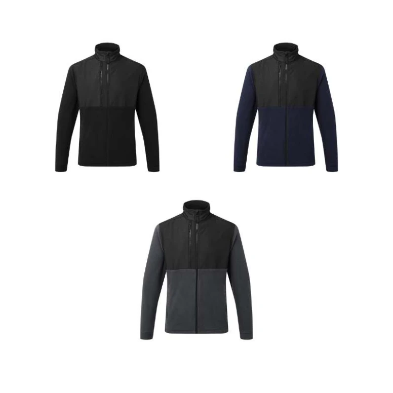 Arbeitsfleecejacke mit Mehrtaschen und durchgehendem Reißverschluss Portwest CD871